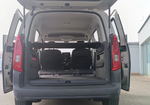 Citroen Berlingo cena 76900 przebieg: 91766, rok produkcji 2018 z Jabłonowo Pomorskie małe 596
